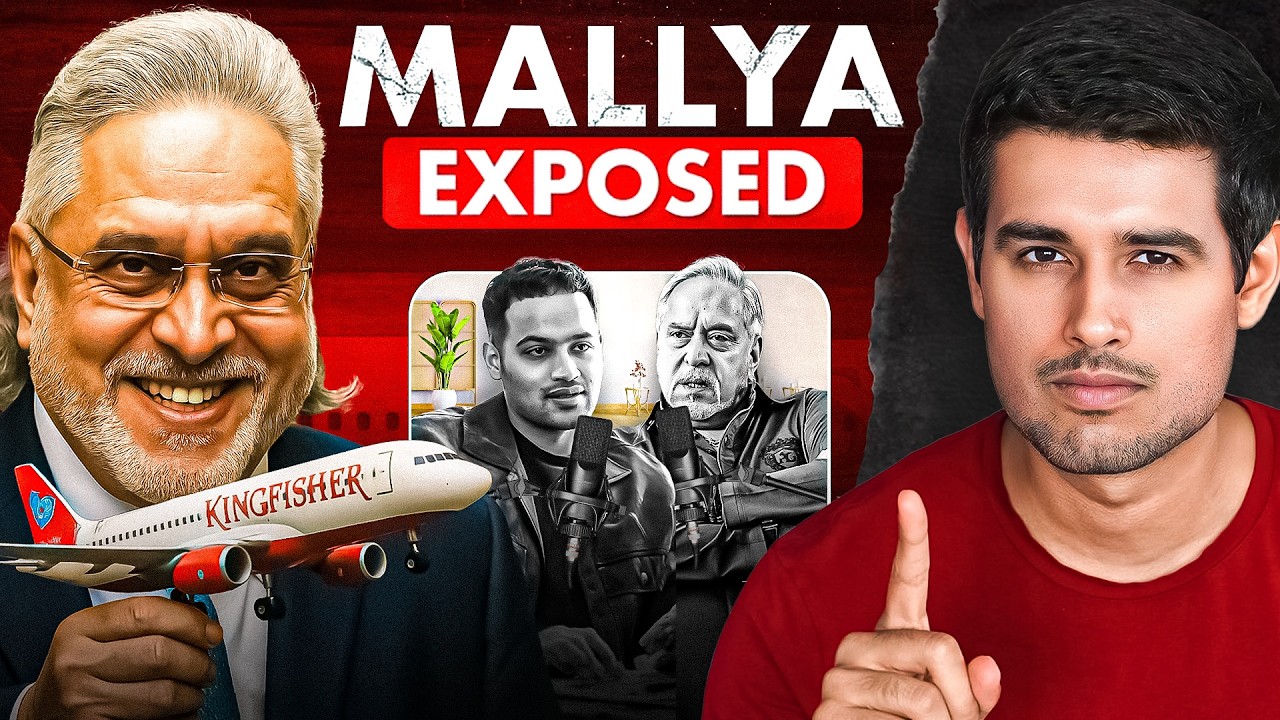 Vijay Mallya’s Viral Podcast with Raj Shamani Gets Exposed by Dhruv Rathee